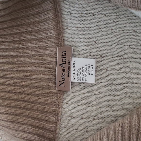 Boho Preppy Knit Cashmere Wool Lagenlook Artisy Career Cottagecore Cozy Vest - Picture 4 of 6